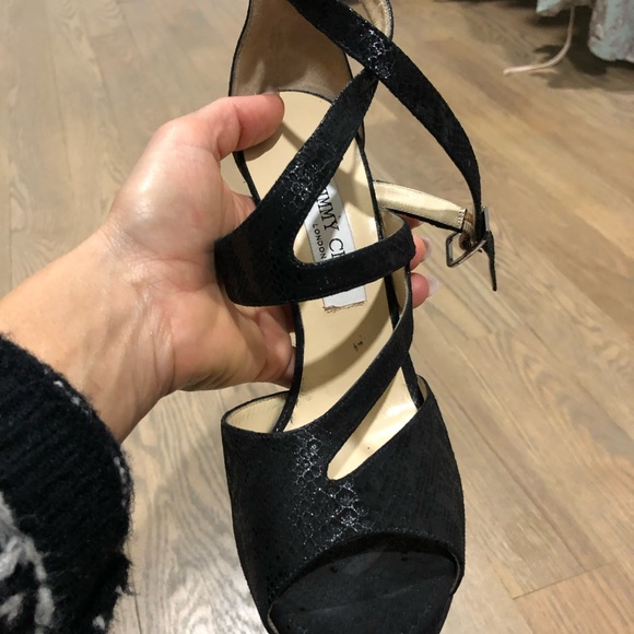 Jimmy Choo heels with platform. Size 39 - Picture 4 of 4